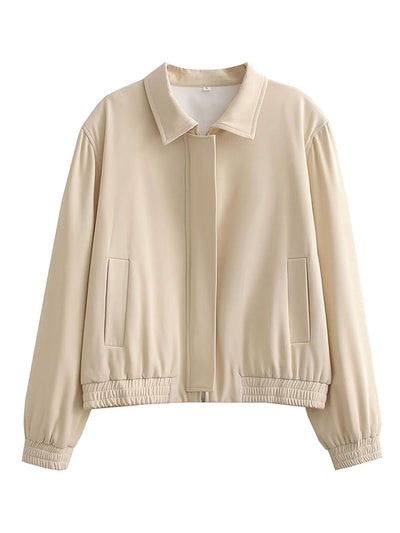 Beluca - Casual oversized trendy tussenjas met kraag voor vrouwen