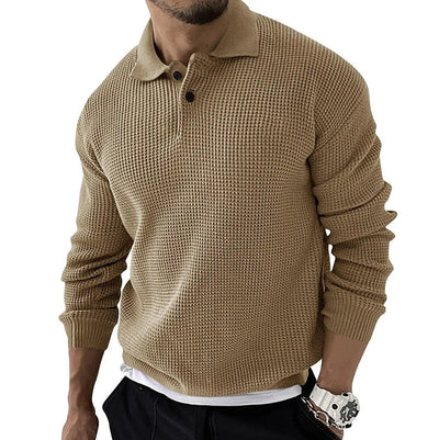 Ganti - Luxe Premium longsleeve heren polo