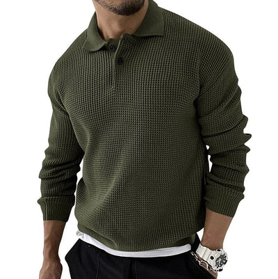 Ganti - Luxe Premium longsleeve heren polo