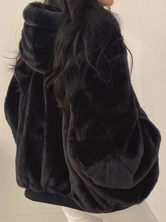 Eliana - Knusse oversized jas voor dames