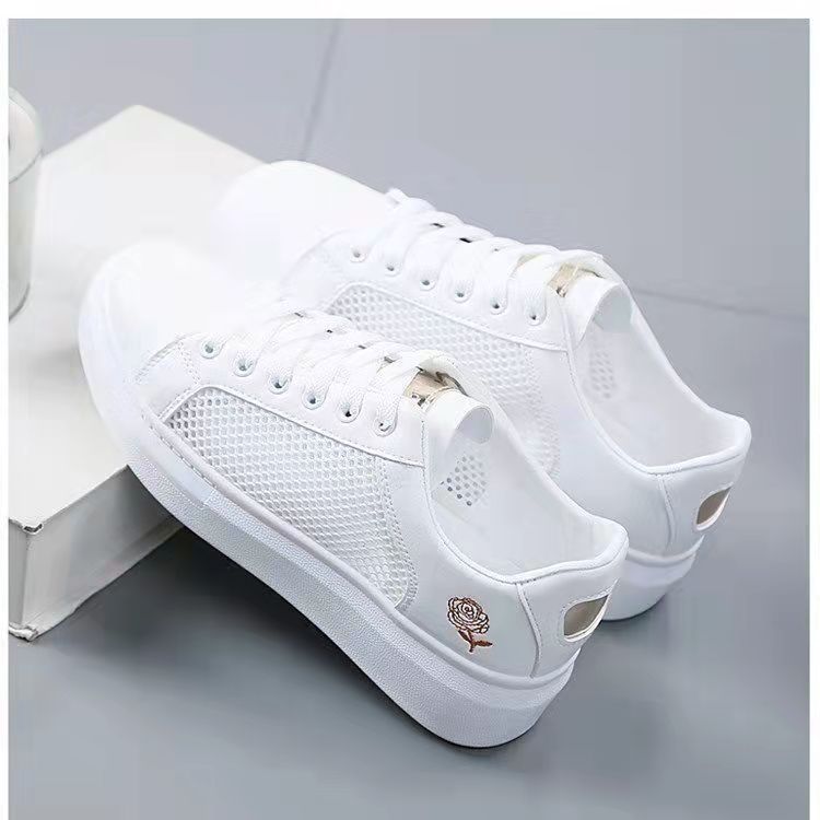 Stefani - Lente Witte Sneakers