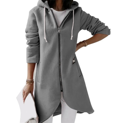 Loscana Jacket | Comfortabel lang vest voor vrouwen met capuchon