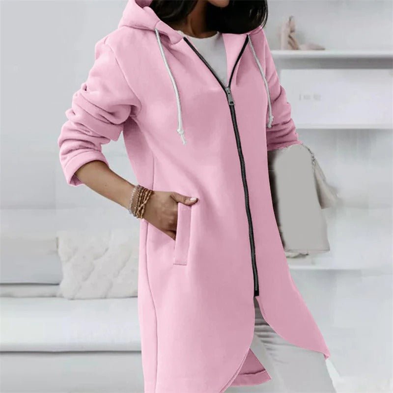 Loscana Jacket | Comfortabel lang vest voor vrouwen met capuchon