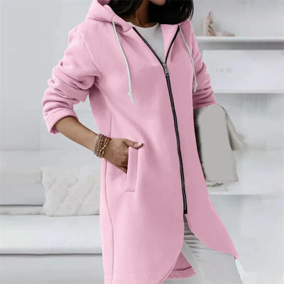 Loscana Jacket | Comfortabel lang vest voor vrouwen met capuchon