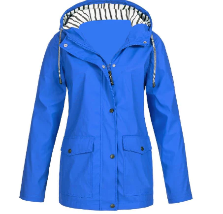 Water- en winddichte damesjas voor herfst en winter