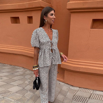 Helena - Elegante top en broek